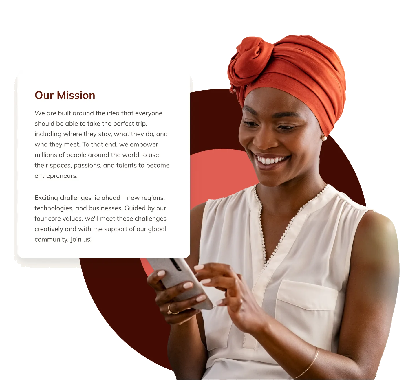 Example Wizehire career page showing open roles and an Our Mission section