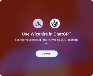 Jobs by Wizehire on ChatGPT