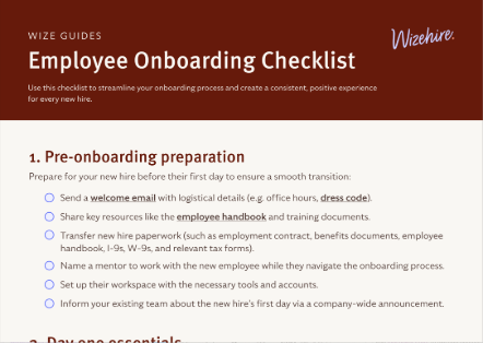 The Ultimate Employee Onboarding Checklist (Streamline Your Process)